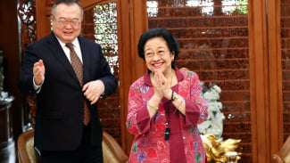 Menteri Liu Sampaikan Salam Hangat Presiden China Xi Jinping untuk Megawati