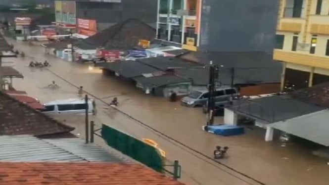 Banjir di Kota Bandar Lampung