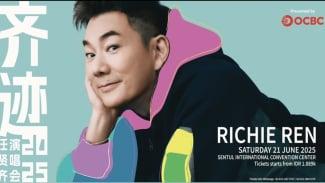 Penggemar Musik Mandarin Bersiap! Richie Ren Bakal Gelar Konser di Indonesia, Segini Harga Tiketnya