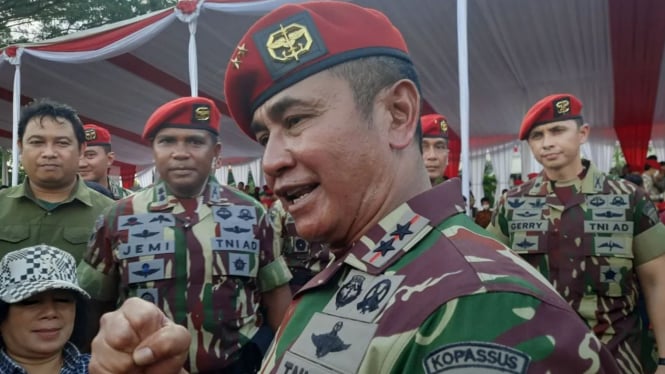 Eks Danjen Kopassus, kini Danpussenif Letnan Jenderal (Letjen) Iwan Setiawan