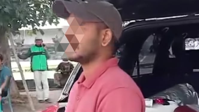 WN Bangkadesh diduga jadi driver di Bali - Foto: Tangkapan layar media sosial