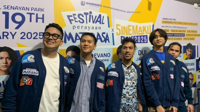 konferensi pers Festival Perayaan Mati Rasa x Sinemaku Day