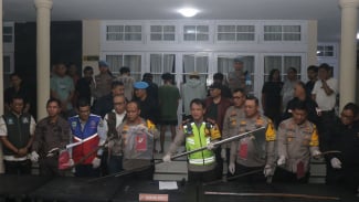 4 Pelaku Tawuran yang Aniaya Polisi di Padang Pakai Senjata Tajam Ditangkap 