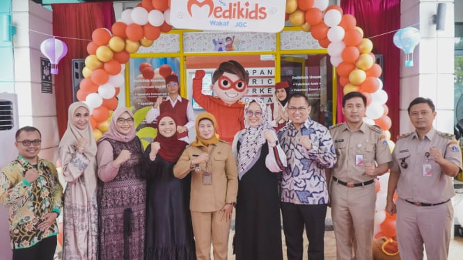 Peresmian Klinik Medikids Wakaf JGC