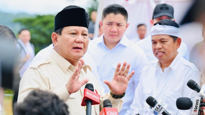 Presiden Prabowo Resmikan PLTA Jatigede