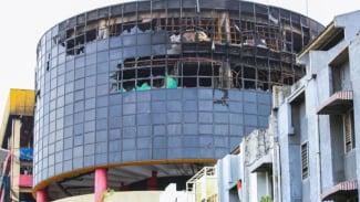 Buku Tamu Lantai 8 Glodok Plaza Tempat Ditemukan Jenazah Hangus Terbakar