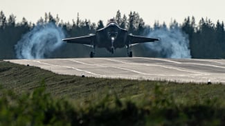 Pilot Hampir Mati, Jet Tempur Siluman Inggris Nabrak Burung Saat Terbang