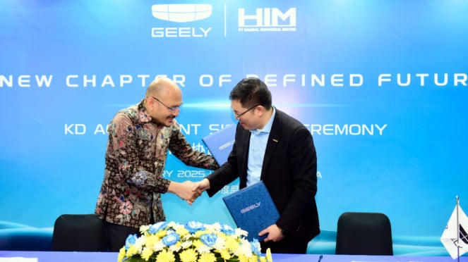 Kerja sama Geely Auto dan Handal Indonesia Motor