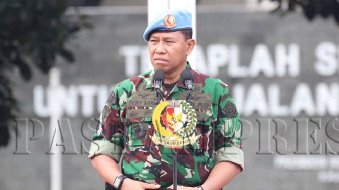 Marsma TNI Deny Muis saat menjabat Wadan Paspampres