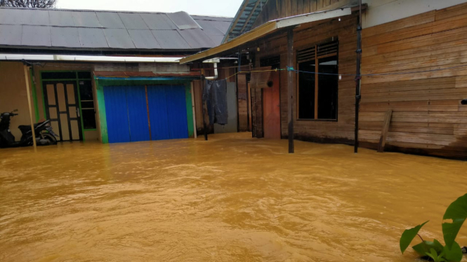 Hujan Deras di Banjarbaru, Banjir di 10 Titik Lokasi hingga Ratusan Jiwa Terdampak