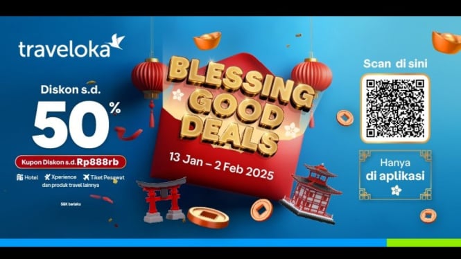 Promo Traveloka Blessing Good Deals