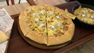 Sensasi Baru! Pizza Durian Musang King Mozzarella, Perpaduan Unik yang Menggoda