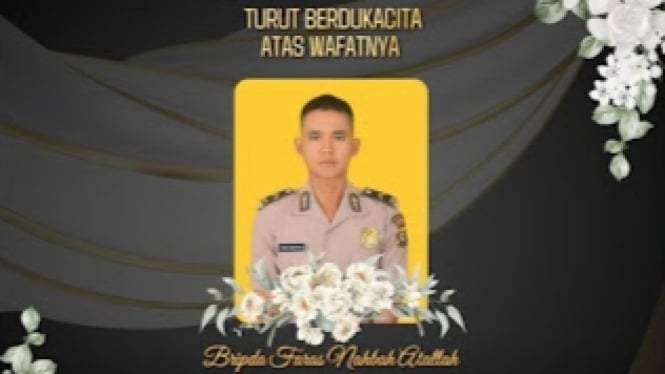 Bripda Faras Nahbah Atallah, gugur saat menjalankan tugas penangkapan terhadap tersangka narkoba di Simpang Tiga Pumu, Kecamatan Tanjung Sakti Pumu, Kabupaten Lahat.