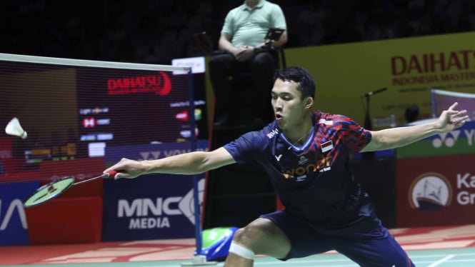 Jonatan Christie di Indonesia Masters 2025