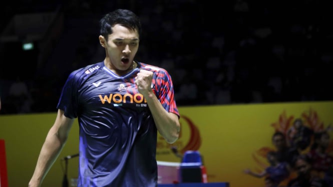 Jonatan Christie di Indonesia Masters 2025