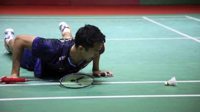 Jonatan Christie di Indonesia Masters 2025