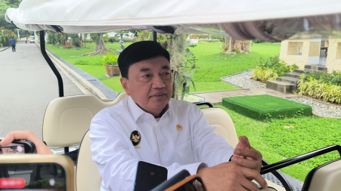 Menko Bidang Politik dan Keamanan (Menko Polkam), Budi Gunawan di Kompleks Istana Kepresidenan, Jakarta Pusat, Rabu, 22 Januari 2025