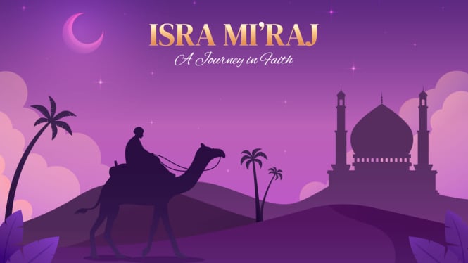 Ilustrasi Isra Miraj