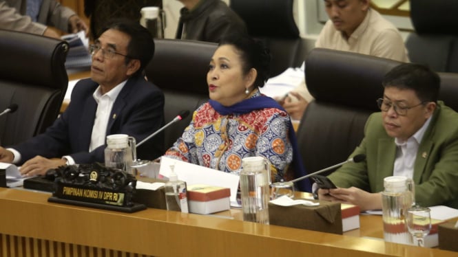 Titiek Soeharto Ketua Komisi IV DPR RI