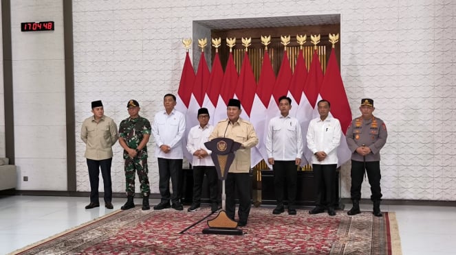 El presidente Prabowo Subianto partirá hacia la India.