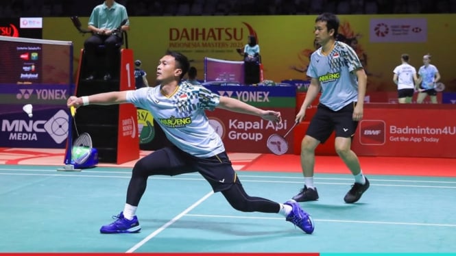 Ganda putra Indonesia Mohammad Ahsan/Hendra Setiawan