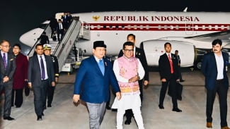 Tiba di New Delhi, Prabowo Bakal Hadiri Hari Republik India ke-76