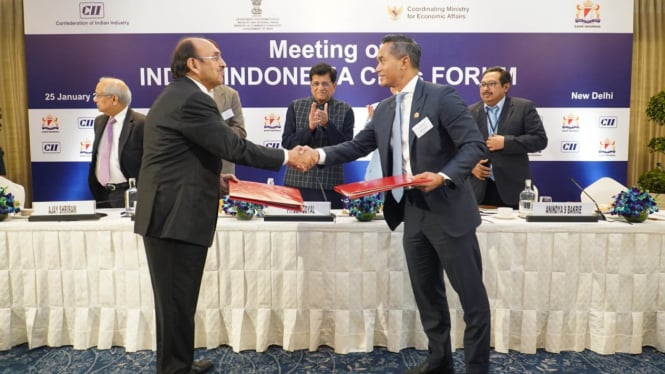 India-Indonesia CEOs Forum di New Delhi, India (dok: Kadin)