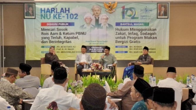 Diskusi publik yang digelar Presidium PO & MLB NU di Jatim.