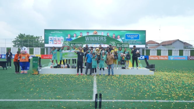 All Stars Kudus juara MilkLife Soccer Challenge All-Stars