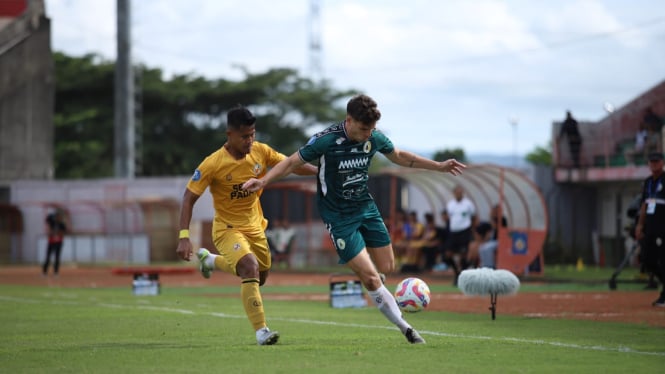 Laga PSS Sleman vs Semen Padang di Stadion Sultan Agung Bantul (dok PSS Sleman)