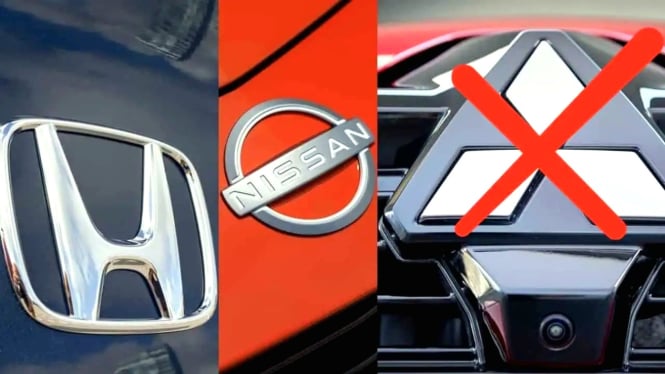 Mitsubishi mundur dari rencana merger Honda-Nissan