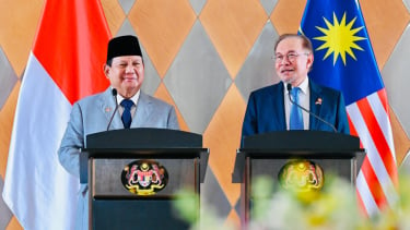 Presiden Prabowo Dan PM Malaysia Anwar Ibrahim (Dok. ISTimewa, Biro Pers Sekretariat Presiden)