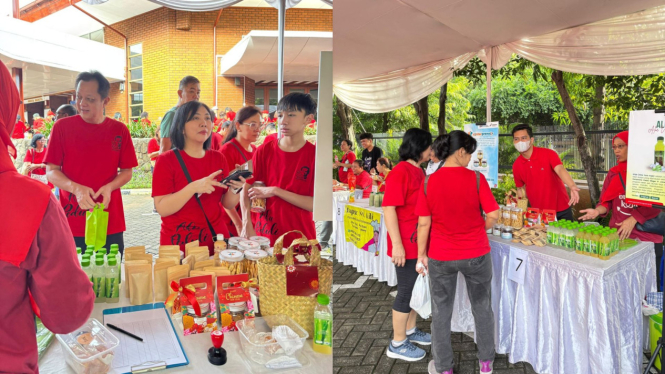 Mitra Binaan Pertamina Mendukung Bazaar UMKM di Perayaan HUT ke-22 Gereja St. Yohanes Bosco