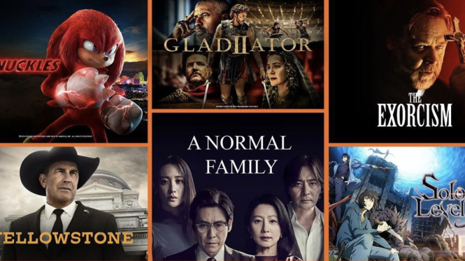 7 Film Ini Resmi Tayang di Platform Streaming, Ada Gladiator 2 hingga The Exorcism