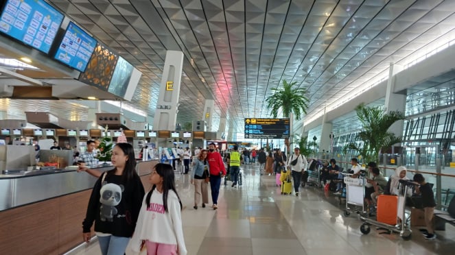 Movimiento de pasajeros en el aeropuerto falsificado