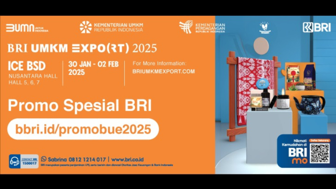 Kesempatan Emas! Nikmati Diskon hingga 59% di BRI UMKM EXPO(RT) 2025!