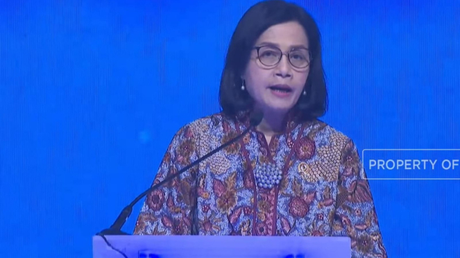 Sri Mulyani Indrawati財務大臣