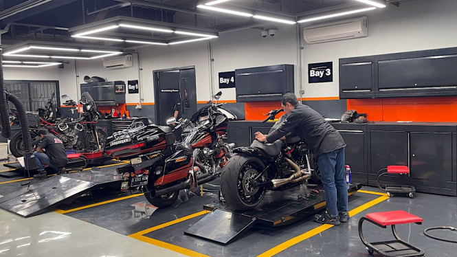 Servis moge Harley-Davidson