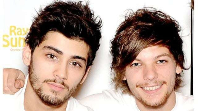 Zayn Malik dan Louis Tomlinson