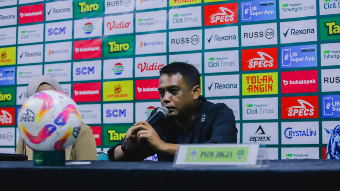 Pelatih Caretaker PSIM Jogja Erwan Hendarwanto (dok PSIM Jogja)