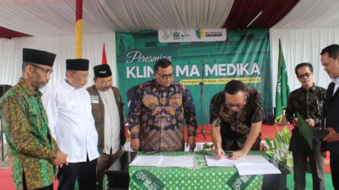 Peresmian Klinik Mathla’ul Anwar Medika di Pandeglang