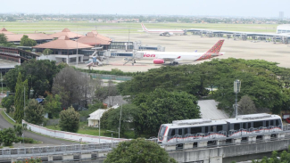 Kebakaran Gudang di Dadap, Pengelola Bandara Soetta Pastikan Tak Ganggu Penerbangan