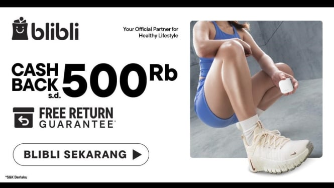 Manfaatkan Promo Sport Blibli! Ini 3 Sepatu Nike yang Bisa Anda Pertimbangkan untuk Dikoleksi