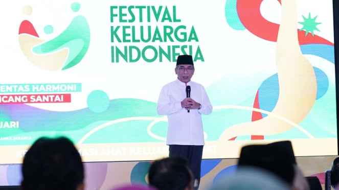 Ketua Umum Nu Yahya Cholil Staquf (Gus Yahya) Dalam Festival Keluarga Indonesia,