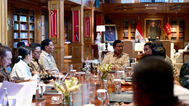 Menkeu Sri Mulyani Bongkar Isi Ratas dengan Prabowo di Hambalang