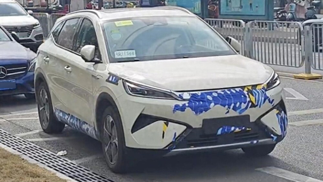 BYD Atto 3 Versi 2025 Sudah Tes Jalan dengan Banyak Pembaruan