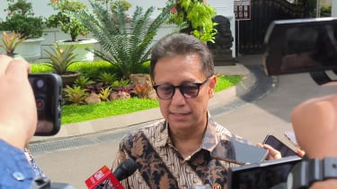 Menteri Kesehatan (Menkes), Budi Gunadi Sadikin di Kompleks Istana Kepresidenan, Jakarta Pusat