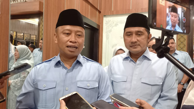 Pasangan Supian-Chandra ditetapkan sebagai Wali Kota-Wakil Wali Kota terpilih Depok.
