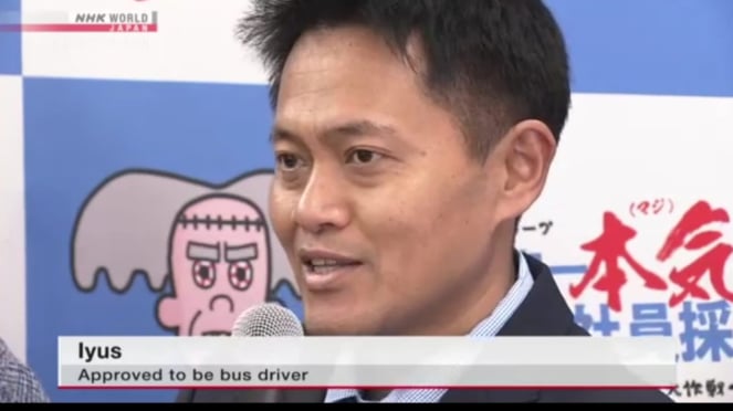 Iyus, sopir bus asal Indonesia pertama di Jepang