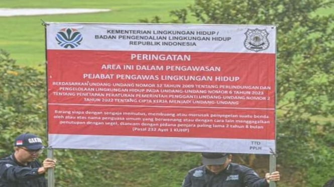 KEK Lido Sukabumi yang digarap Grup MNC Hary Tanoe disegel pemerintah